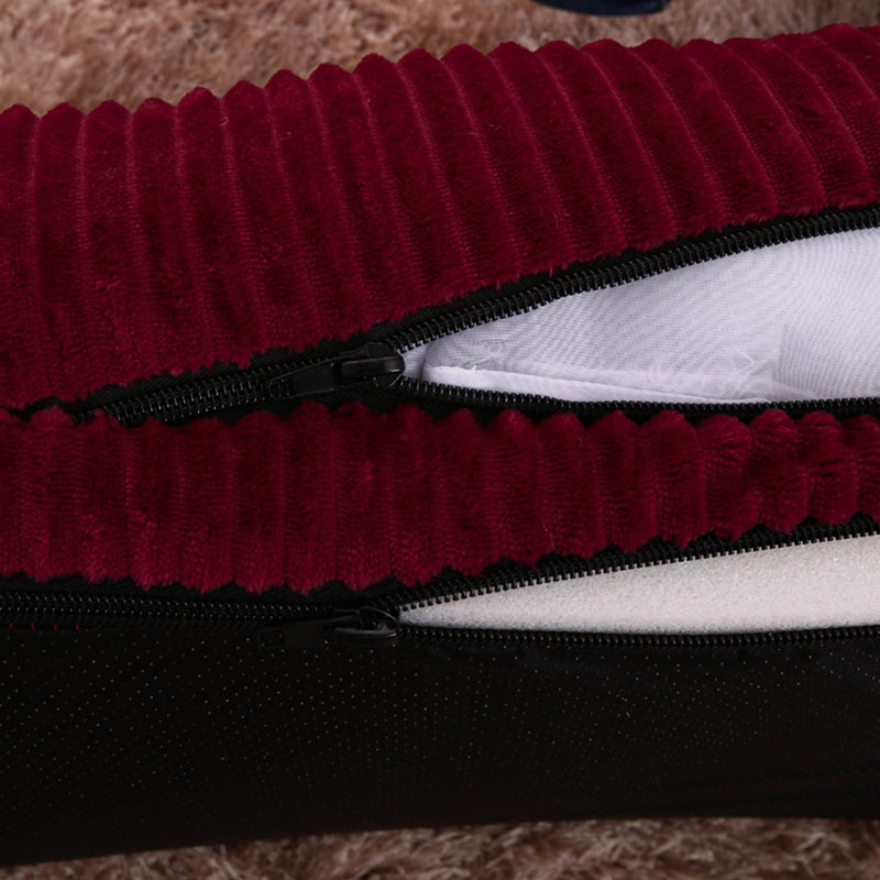 Pet Mat Soft Warm Orthopedic Pet Dog Memory Foam Bed Mat With Removable Cover S/M/L/XL