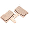 4 Pair Of Bicycle Bike Disc Brake Pads Semi Metal Ceramic Sintering