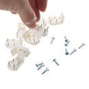 3 Tier Corner Mounting Shelf Wall Mount Storage Floating Wall Corner Shelf Bracket Home