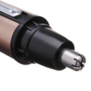 KEMEI KM-6619 110-220V Safe Stainless Rechargeable Nose & Ear Hair Removal Trimmer Mute Handy