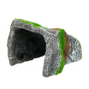 Reptile Habitat Fish Tank Hiding Cave Resin Turtle Basking Decorations Ornament