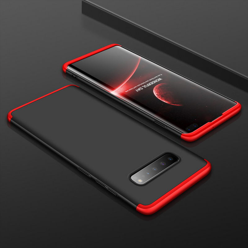 Bakeey 3 in 1 Double Dip 360 Hard PC Protective Case for Samsung Galaxy S10 5G 2019