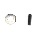 IPRee 2Pcs/set EDC Double Holes Flintstone Scraper Fire Starter Ignitor Outdoor Survival Kits