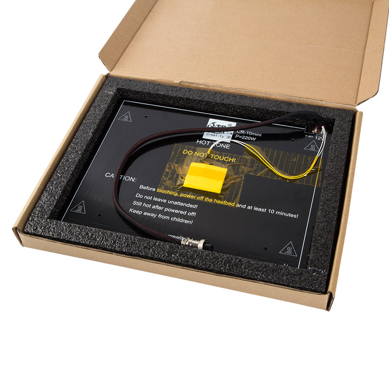Creality 3D 12V 220W 305*235*3mm Aluminum Heated Bed Hot Bed Kit With Installed Cable For CR-10 Mini 3D Printer Part