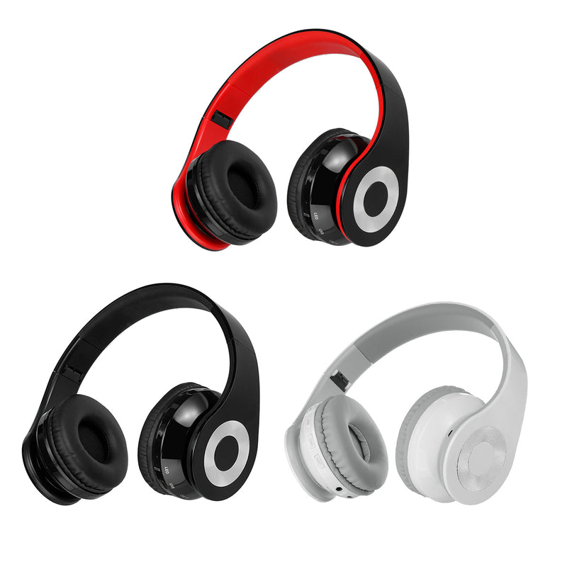 Portable bluetooth 5.0 Headset Hi-Fi Smart Touch Control Waterproof Folable Headphone Support TF Card