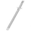 Machifit 6 Inch 0-150mm Stainless Steel Gauge Standard Rule Scale Depth Length Gauge Marking Measuring Tool with Detachable Clip