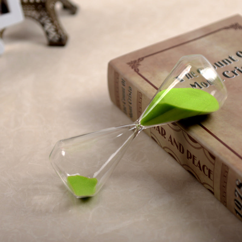 AUGIENB 30Mins Sand Timer Hourglass Desktop Toy Fun Office Gift Magentic Clock Decorations