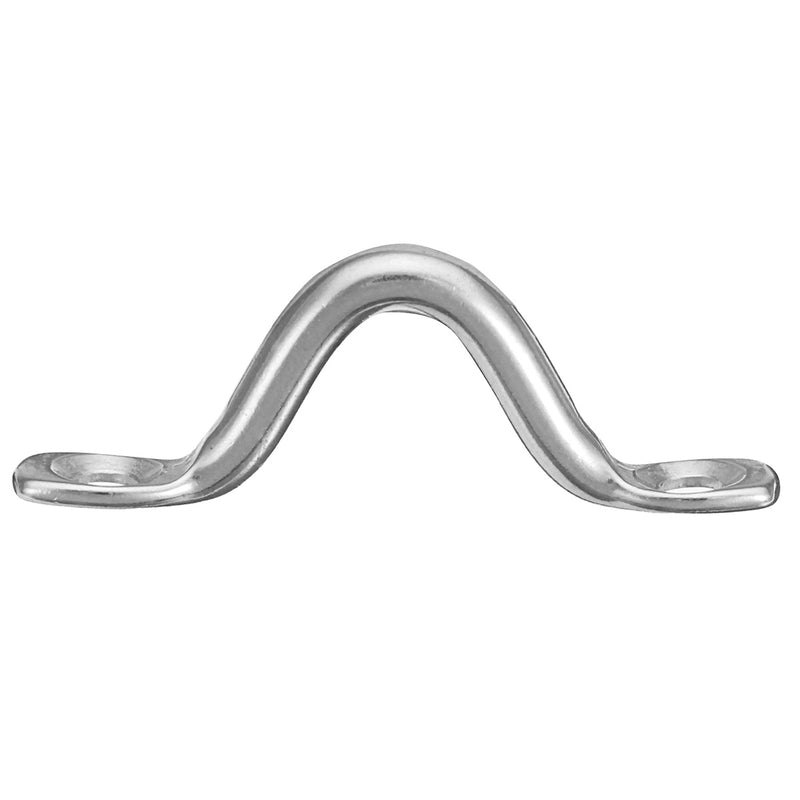 4mm Stainless Steel Bimini Top Pad Wire Eye Straps Loop Boat Plate Staple Ring Door Pulls