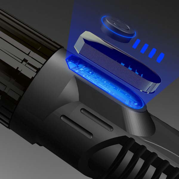 WARSUN Z3 Powerful Brightness USB Rechargeable Outdoor Hunting LED Flashlight + Power Bank