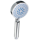 Universal 5 Mode Function Showerhead Chrome Anti-limescale Large Bath Handset Shower Head