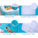 Inflatable Swimming Pool Family Play Center Swim Baby Kids Child Backyard Garden