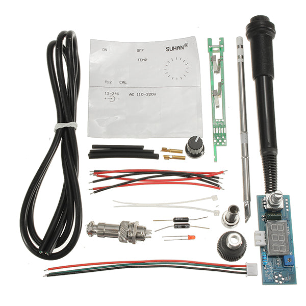 STC-T12 Digital Soldering Iron Station Temperature Controller DIY Kits for HAKKO T12 Soldering Iron