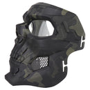 WoSporT Halloween Mask Party Game Skull Tactical Fast Helmet Paintball Airsoft Camouflage