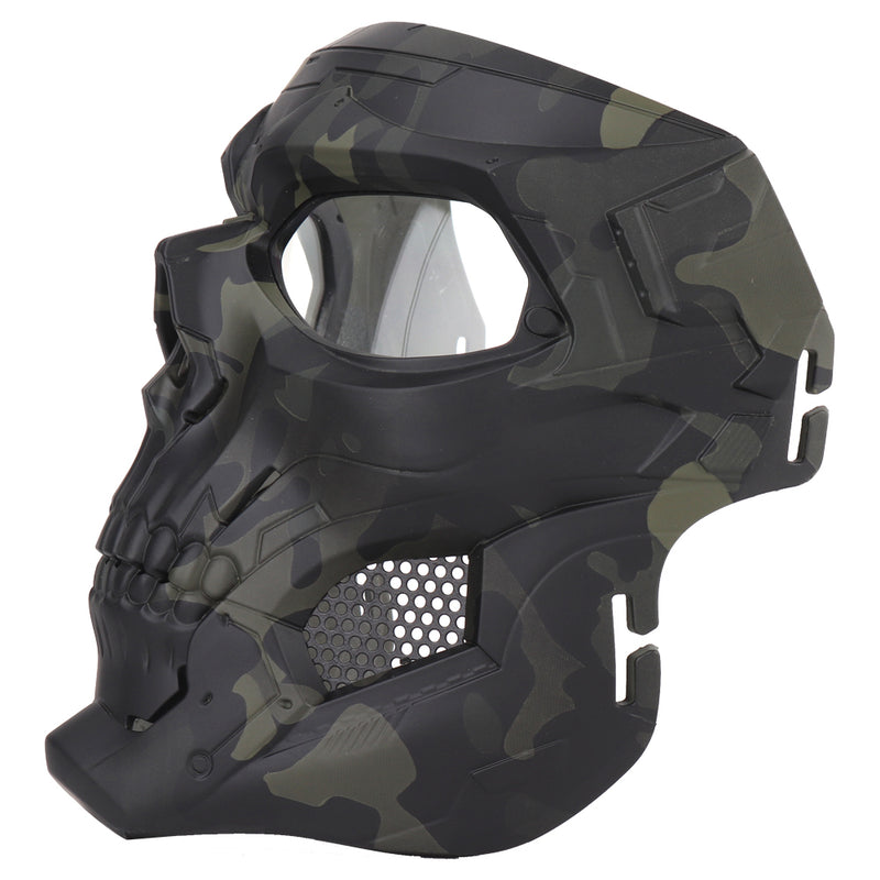 WoSporT Halloween Mask Party Game Skull Tactical Fast Helmet Paintball Airsoft Camouflage