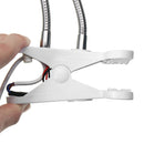 30CM E27 Double Heads Clip With Switch Extension Bulb Lamp Holder Socket for LED Grow Light