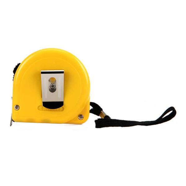 Deli 8211 Steel Tape Measure 7.5 Meters Straight Ruler Measuring Tool Shockproof Anti-skid Resistant Drop Tape