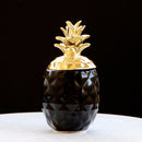 Empty Jar Ceramic Chic Pineapple Tea Coffee Sugar Jars Storage Canisters Home Decor