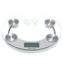 Digital Body Scale 180KG LCD Glass Weight Scales Bathroom Gym Electronic Scale