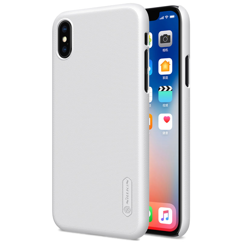 NILLKIN Frosted Anti-fingerprint Hard PC Shockproof Protective Case for iPhone XS/X