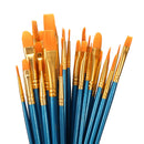 50Pcs/Set Artist Painting Brush Set Watercolor Acrylic Oil Kids School Art Craft Kit