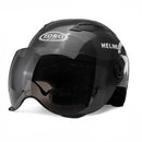 Motorcycle Helmet Half Open Face Scooter Protection Head Gear
