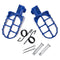 Wide Foot Pegs Footrests For Yamaha PW50 PW80 TW200 Honda XR/CRF Pit Dirt Bike