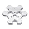 Aluminum Alloy V6 Fisheye Effector + M4 Fixed Plate For Dual Nozzle Extruder 3D Printer Part
