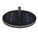 150L/h Solar Powered Fountain Pump Pool Aquarium Fish Tank Sprinkler Water Pump with 6 Nozzles