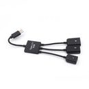 Bakeey 3 In 1 Type-C Eat Chicken Artifact OTG Data Cable HUB Adapter For iPhone XS XR XIAOMI HUAWEI P30 Keyboard