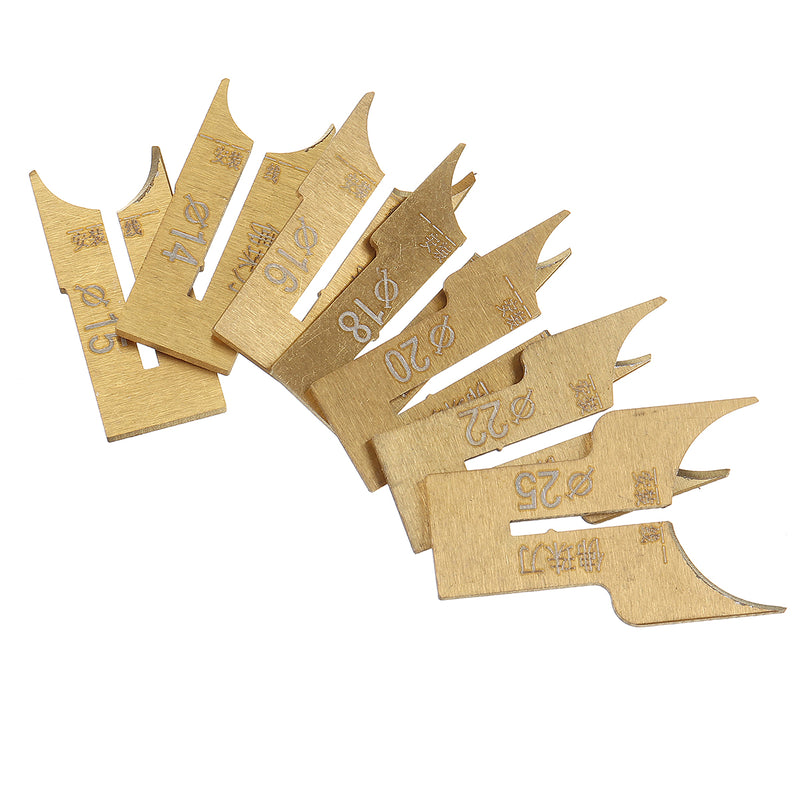 16pcs 14-25mm Wood Bead Maker Beads Drill Bit Milling Cutter Set Woodworking Tool