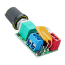 DC 5V To 35V 5A Mini Motor PWM Speed Controller Ultra Small LED Dimmer Speed Switch Governor