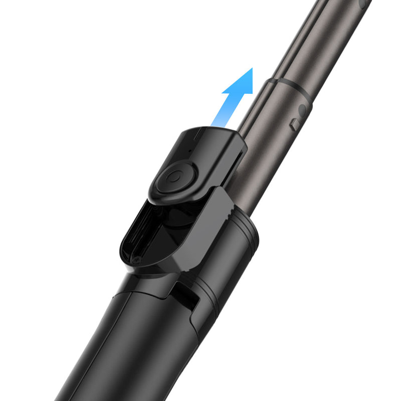BlitzWolf BW-BS2 bluetooth Selfie Stick Remote Control Tripod with Rotatable Phone Clamp