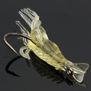 ZANLURE 10pcs 4cm Shrimp Fishing Lure Fishing Soft Prawn Lure Bait