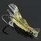 ZANLURE 10pcs 4cm Shrimp Fishing Lure Fishing Soft Prawn Lure Bait