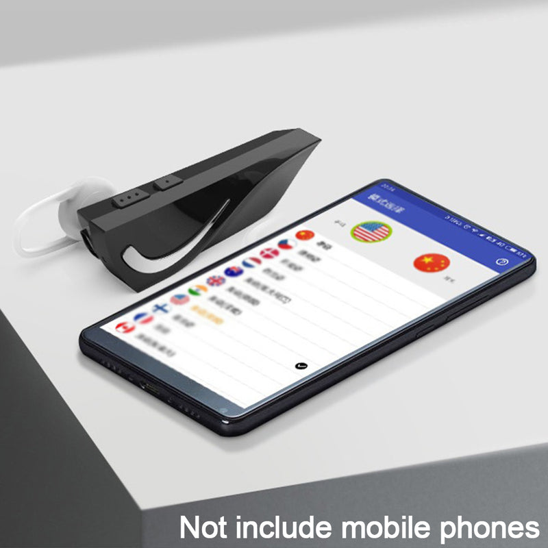 Wireless Translation Earphone Portable Real-time Simultaneous Translator bluetooth 5.0 with A2DP HFP Earphones for 28 Languages