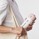 IPRee 4 in 1 Lotion Shampoo Gel Travel Dispenser Refillable Bottles Mini Portable Cosmetics Container Storage Box