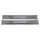 4Pcs Carbon Fiber Door Trim Panel Sill Strip Plate Cover Sticker Anti Scratch For Tesla Model 3
