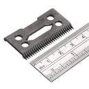 Black Clipper Ceramic Cutter Blade Magic Clip 2 Holes For Wahl Shear Hair Clipper