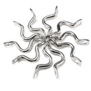 10Pcs Stainless Steel Boat Marine Canopy Bimini Pad Eye Strap Loop 5mm