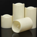 Cylindrical Flickering LED Candle Light Flameless Garden Yard Christmas Lamp Decoration