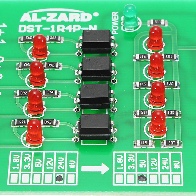 5Pcs 24V To 5V 4 Channel Optocoupler Isolation Board Isolated Module
