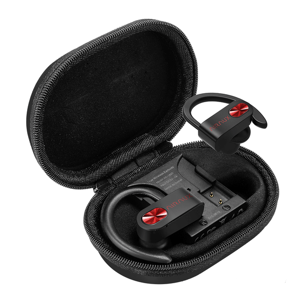 BlitzWolf AIRAUX AA-UM2 TWS bluetooth 5.0 Ear Hook Earphone Stereo HiFi Sport Earbuds with Charging Case