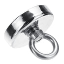 60mm 200KG Strong Magnet Neodymium 304 Steel Salvage Recovery Fishing Hook Tool with 20M Rope