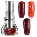 12 Colors Red Diamond Hybrid DIY UV Gel Nail Art Polish Long-lasting Soak Off LED Manicure Tools