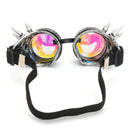 3 Colors Festivals Rave Kaleidoscope Goggles Rainbow Glasses Prism Diffraction Crystal