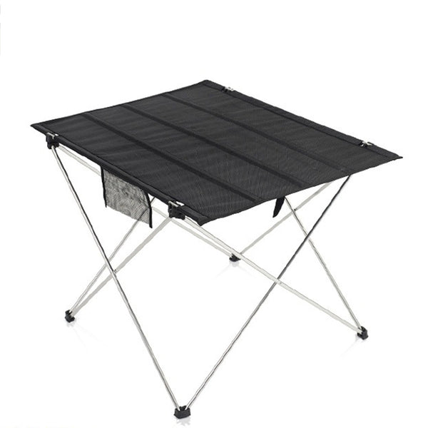 Outdoor Portable Folding Table Camping Traveling Picnic BBQ Foldable Table-Black