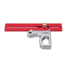 Drillpro Woodworking Angle Ruler 45/90 Degree Ruler Scribe Gauge Measuring Tool