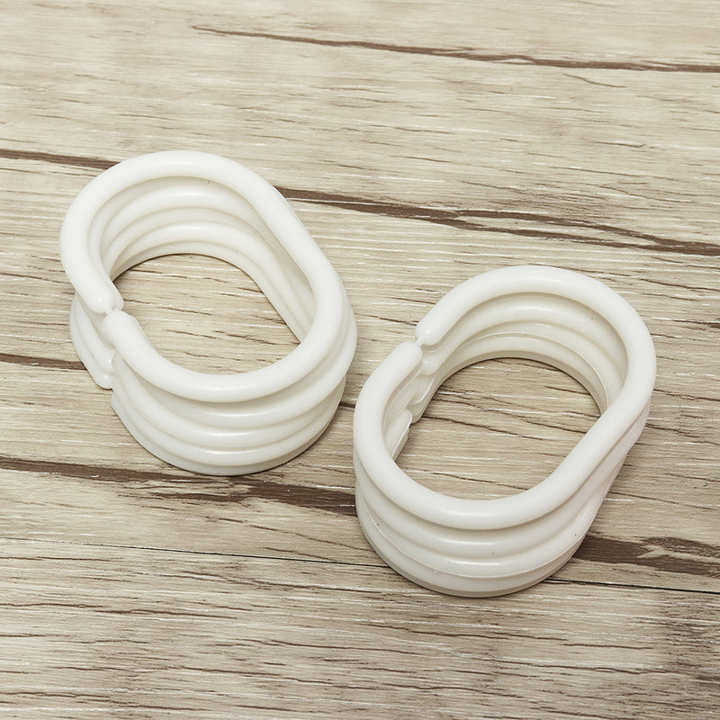 71''x71'' Autumn Leaves Pattern Waterproof Polyester Shower Curtain Bathroom Fabric with 12 Hooks