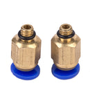 FLSUN 10PCS PC4-M5 Thread Nozzle Brass Pneumatic Connector Quick Joint For 3D Printer