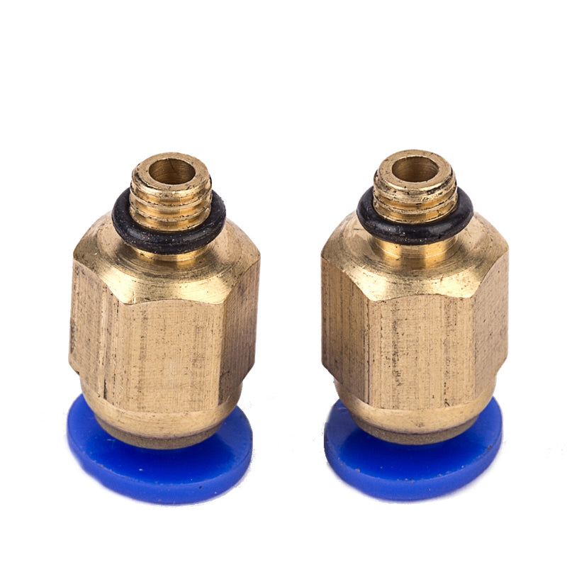FLSUN 10PCS PC4-M5 Thread Nozzle Brass Pneumatic Connector Quick Joint For 3D Printer
